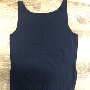 Anne Klein Navy Blue Tank Top